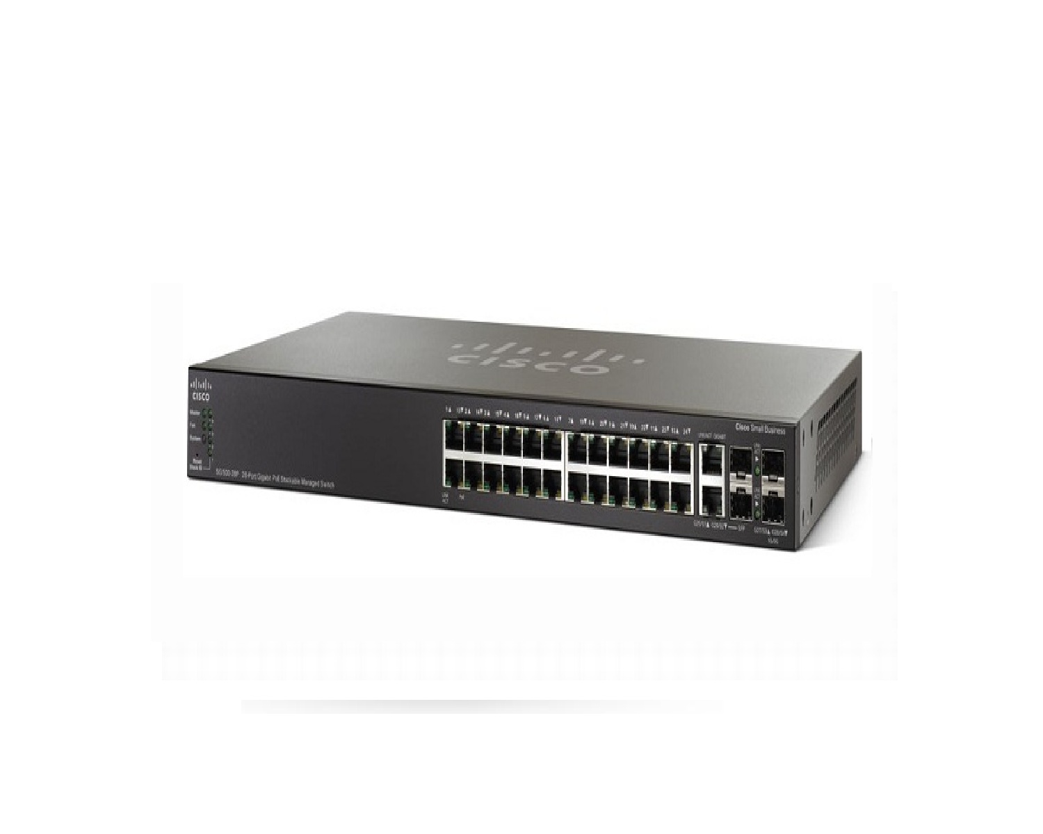 Switch Cisco SG500-28P-K9-G5 - 28-Port Gigabit PoE Stackable Managed